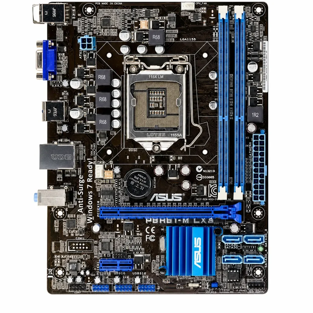 مادربرد ایسوس مدل ASUS H61 1 مادربرد ایسوس مدل ASUS H61